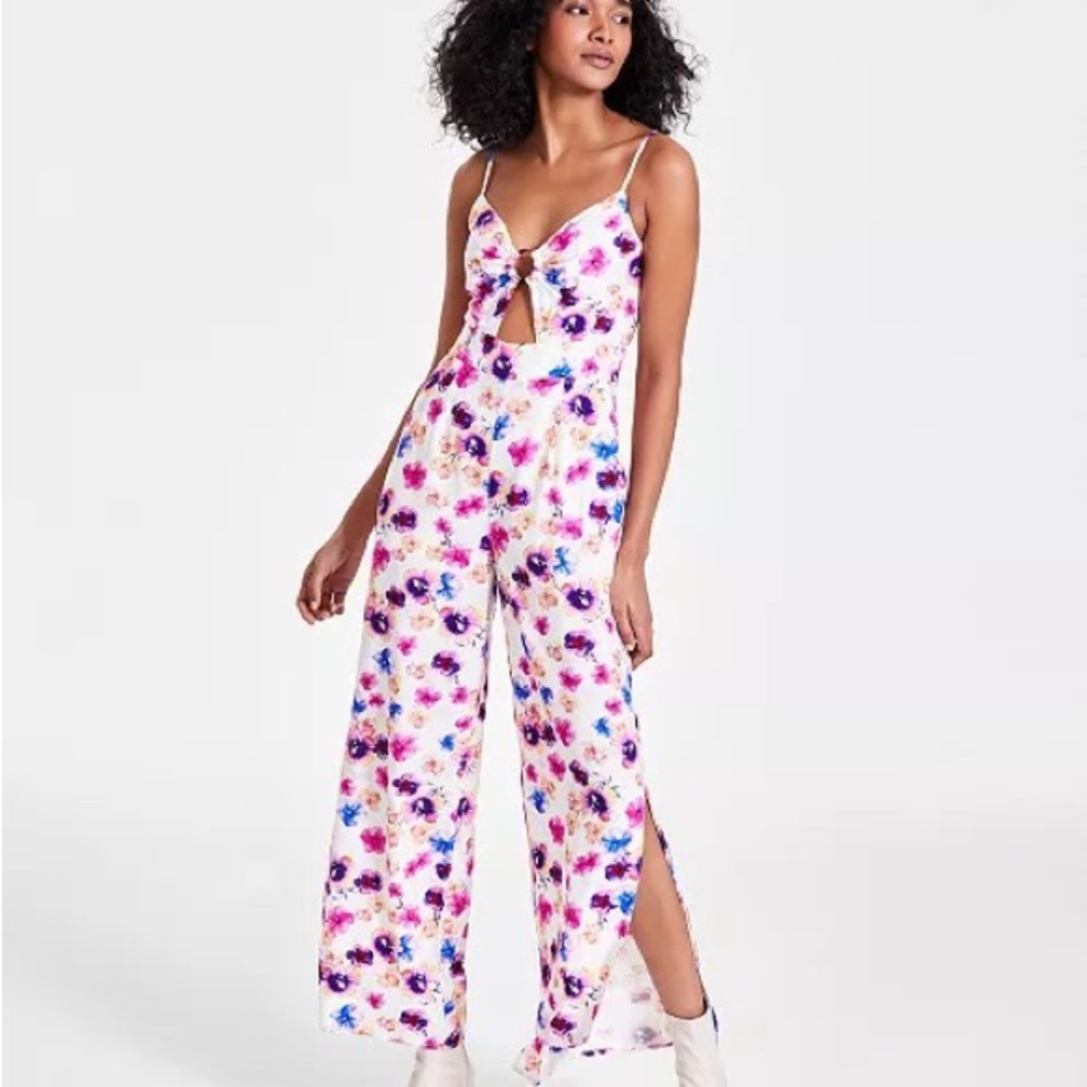 NWT Bar 111 Floral Jumpsuit